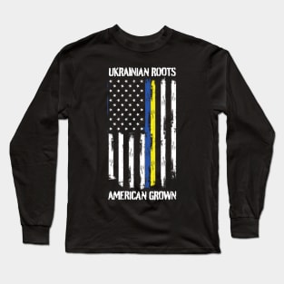 ukrainian roots, ukrainian american Long Sleeve T-Shirt